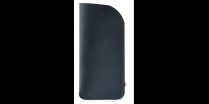 Duurzaam insteeketui PIM nachtblauw - gerecycled leerafval