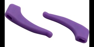 Milo & Me kids antislip oorhaakjes, donker lila 