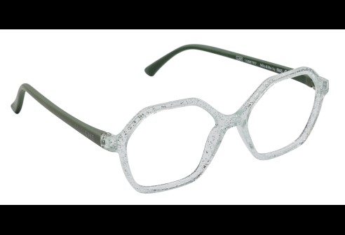 Lux glitter jelly green/pewter green, maat 46