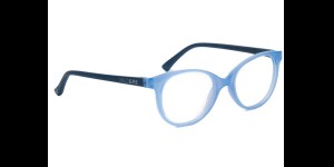 Sara transparant denim lichtblauw/donkerblauw, maat 42