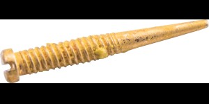 Gleufschroef goud Tuflock Ø 1,6 lengte 11,6 mm