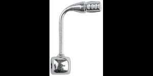 Padsteun beta-titanium S, zilver