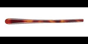 Acetaat oortip symmetrisch havanna Ø 1,2 mm