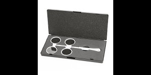 Binoculaire voorhanger kunststof, 0.25 dpt.