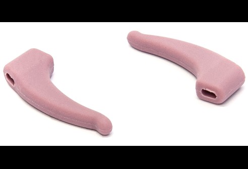 Milo & Me kids antislip oorhaakjes, blush