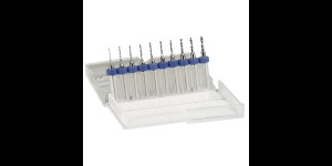 Borenfrezenset voor kunststof glazen