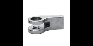 Soldeerscharnier voorstukdeel rechts, opening 1,0 mm