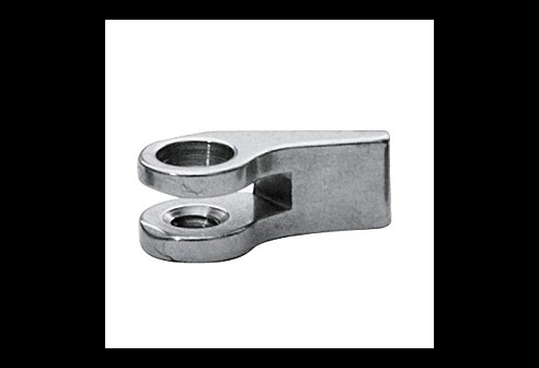 Soldeerscharnier voorstukdeel rechts, opening 1,0 mm