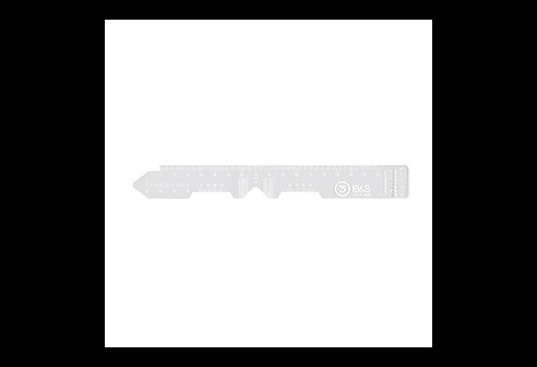 PD maat transparant 0–160 mm