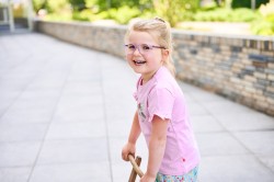 Kim transparant lila/paars, maat 44