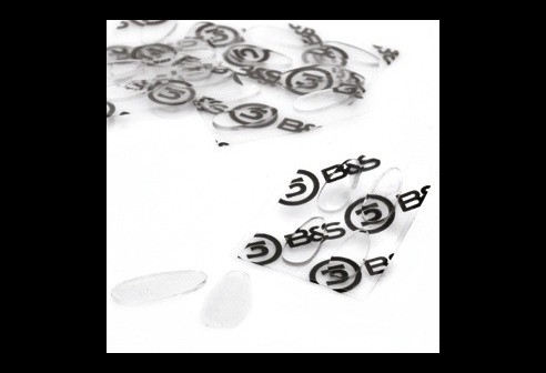 Plakpads siliconen assortiment 1,0 mm dikte