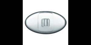 PVC schroefpad symmetrisch 13 mm