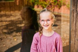 Juno transparant rouge/framboos , maat 43