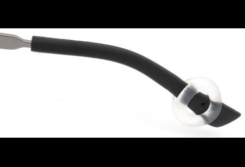 Anti-slip oortips rond ring model transparant