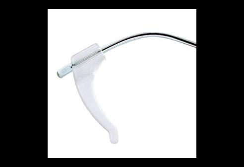 Oortips antislip, transparant