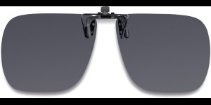 Polarisatie voorhanger 65x56mm slanke constructie, Grijs