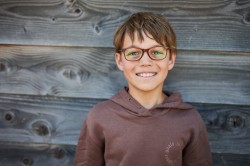 Alex transparant transparant cedar brown, maat 48