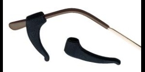 Oortips antislip, zwart