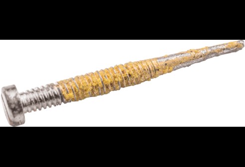 Gleufschroef zilver Tuflock Ø 1,2 lengte 11,6 mm