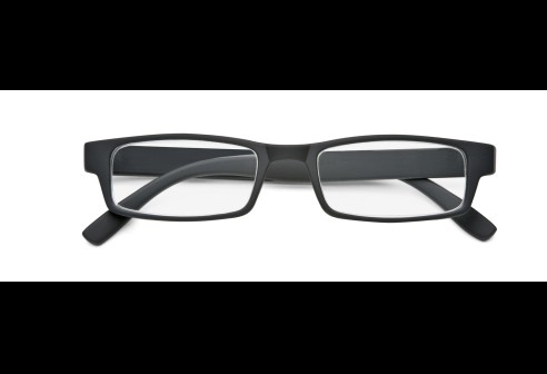 Leesbril kunststof met soft touch zwart
