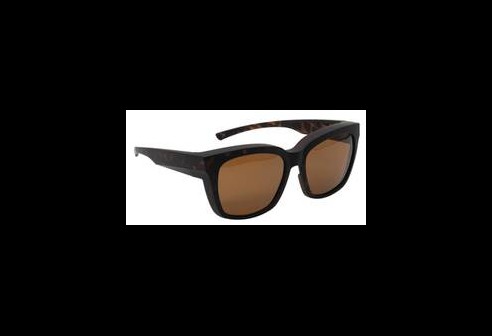 Overzetzonnebril model Rome L mat havanna