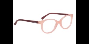 Sara transparant perzik/oudroze, maat 40