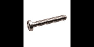 Gleufschroef zilver Ø 1,5 lengte 10 mm