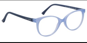 Sara transparant denim/blauw, maat 44