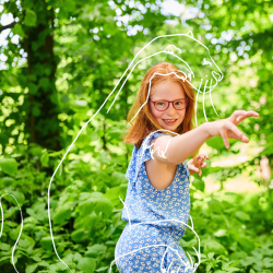 Kim oudroze/perzik, maat 44