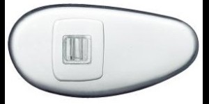Kunststof schroefpad hard met kunststof kern 17,5 mm