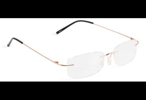 Glasbril van Beta-titanium goud