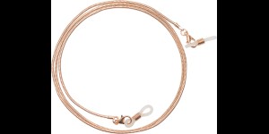 Metalen ketting Pisa rose goudkleuring