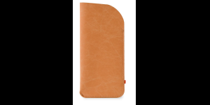 Duurzaam insteeketui PIM blond bruin - gerecycled leerafval