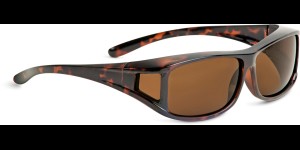 Shoptic Overzetbril, mode - rechthoekig - Havanna