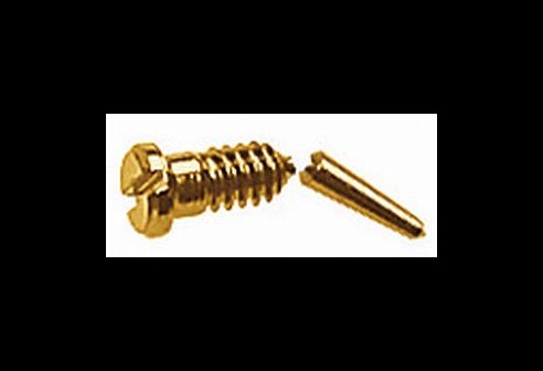 Gleufschroef goud Ø 1,5 lengte 3,5/6,5 mm