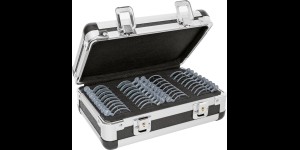 Prisme de boîte de montage sur miroir avec bords en métal 36 pièces