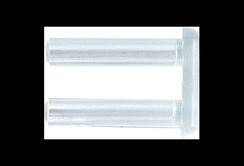 Hulzen zacht, open versie, opening 0,8 mm Ø 1,4 mm