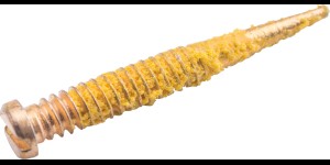 Gleufschroef goud Tuflock Ø 1,5 lengte 11,6 mm