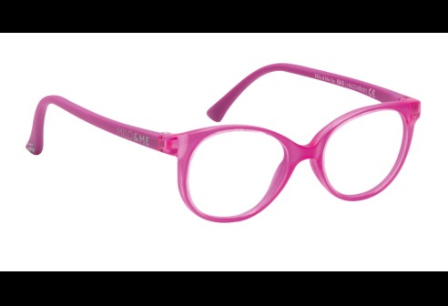 Sara transparant roze/fuchsia, maat 38
