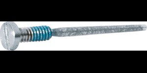 Gleufschroef zilver Tuflock Ø 1,5 lengte 4,0/14 mm