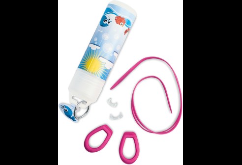 Bouwpakket zwembril kindermodel, roze
