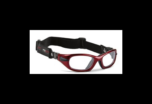 Progear Sportbril met hoofdband - M - Metallic Red