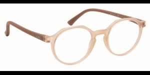 Billie transparant nude/terracotta, maat 42