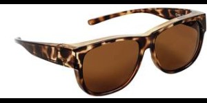 Overzetzonnebril model Dublin S glazend havanna