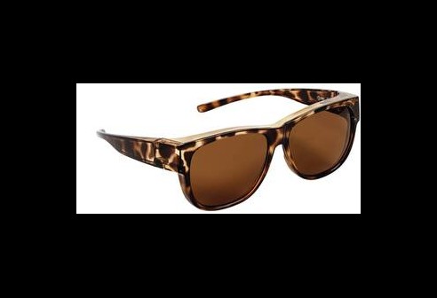 Overzetzonnebril model Dublin S glazend havanna