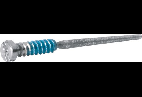 Gleufschroef zilver Tuflock Ø 1,4 lengte 5,5/15,5 mm