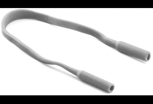 Milo & Me kids hoofdband, ijsgrijs