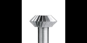 Groevenfrees voor bewerken van kunststof en metalen facetranden, 8mm