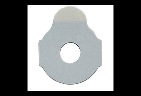 Glasplakkers standaard glazen, type universeel, Ø 24 mm, dikte 0,8 mm