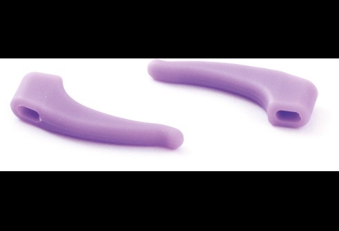 Milo & Me kids antislip oorhaakjes, lila (col. 07, 15 en 43)